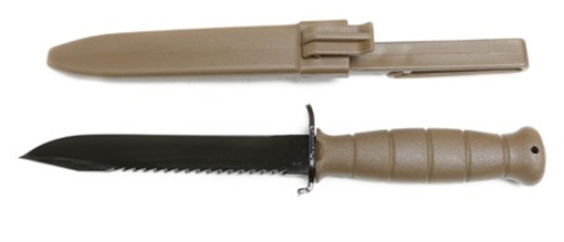 Picture of GLOCK KNIFE DARK EARTH FIELD KNIFE WITH SAW BULK KD39179