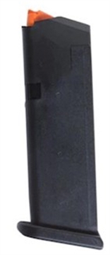 Picture of GLOCK OEM Magazine, 45ACP, 10 Rounds, For GLOCK 21, Orange Follower, Polymer, Black 74201