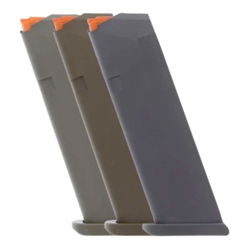 Picture of GLOCK MAGAZINE 9MM 17RD G17 GEN 5 ORANGE FOLLOWER BULK 39328