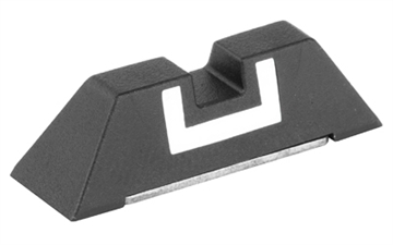Picture of GLOCK OEM Rear Sight, 6.5mm, For Glock 17/19, Fixed, Rear, Polymer, Does Not Fit G42/G43 SP00182