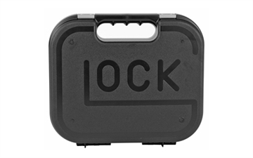 Picture of GLOCK OEM Gun Case, Single Handgun 10.5" x 9" x 2.5" Black, Includes Bore Brush, Cleaning Rod, Cable Lock and Owner's Manual CASE2928
