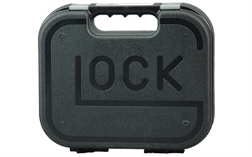 Picture of GLOCK OEM Gun Case, Lockable, Single Handgun 10.5" x 9" x 2.5" Black, Includes Bore Brush, Cleaning Rod, and Owner's Manual CASE2929