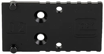 Picture of GLOCK MOS Adapter Plate 02 Set (Pkg)9mm, For Glock G17, G19, G45, G47, G34 Fits Optic Trijicon, Ameriglo, Holosun (except 509) 74009