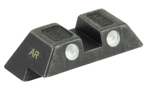 Picture of GLOCK OEM Night Sight, 6.5mm, For All Glocks Except 42/43, Green Dot, Fixed, Rear Only NR17G24