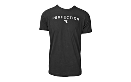 Picture of Glock Perfection Pistol Black Cotton Short Sleeve 2XL AA75128