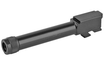 Picture of GLOCK Threaded Barrel, 9MM, For Glock Gen 5 19/19X/45, Black Finish, M1/2X28 RH Threads, Thread Protector Included 47698