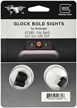 Picture of GLOCK PARTS NIGHT SIGHT AMERIGLO BOLD FRONT 140" W X 200" H MARKED 00 34830