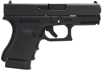 Picture of Glock G30S Sub-Compact 45 ACP 10+1 3.78" Hammer Forged Barrel Matte Black Serrated Steel Slide Black Polymer Frame w/Picatinny Rail Black Textured Finger Grooved Polymer Grips Right Hand PH3050201