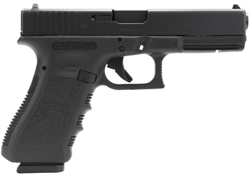 Picture of Glock G17 Gen3 *CA Compliant 9mm Luger 4.49" Barrel 10+1, Black Polymer Frame & Slide, Finger Grooved Rough Texture Polymer Grip, Safe Action Trigger PI1750201