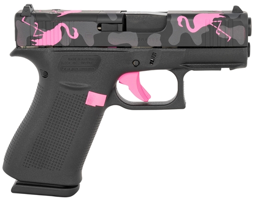 Picture of Glock G43X MOS Sub-Compact 9mm Luger 10+1 3.41" GMB Barrel, MOS Cut/Serrated Steel Slide, Polymer Frame w/Picatinny Rail Textured Polymer Grip, Forced Reset Trigger, Ambidextrous PX4350204FRMOSMM