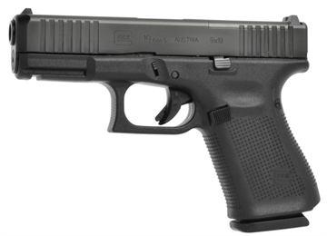 Picture of GLOCK REBUILD 19 G19 GEN 5 MOS HGA 9MM 4.02 IN BBL FS 5LB 3 15RD MAGS UR19555MOSFS