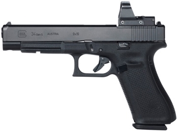 Picture of GLOCK REBUILD 34 G34 GEN 4 MOS HGA 9MM 5.32 IN BBL FS 5LB 2 17 RD MAGS UR34501MOS