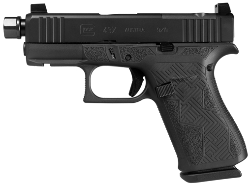 Picture of GLOCK SHARK COAST TACTICAL 43X 9MM MOS BLACKOUT 1 UX4350204FRMOSBLK