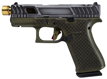 Picture of GLOCK SHARK COAST TACTICAL 43X TARPAN GOLD BBL PX4350201FRMOSGTGB
