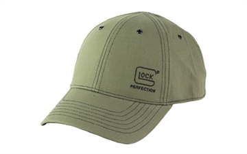 Picture of GLOCK Cap, Since 1986 Ripstop Hat, One Size Fits Most, Olive Drab Green, Cotton, Velcro Back AS10079