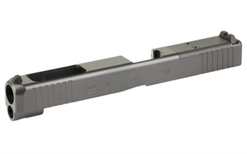 Picture of GLOCK OEM MOS Slide, Fits GLOCK 34 Generation 3, Optics Ready, Includes MOS Slide with Assembled Internals, MOS Cover Plate, and Standard Sights 79011