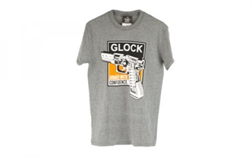 Picture of GLOCK T-SHIRT GLOCK TECHNICAL LARGE HEATHER GREY 764503021466