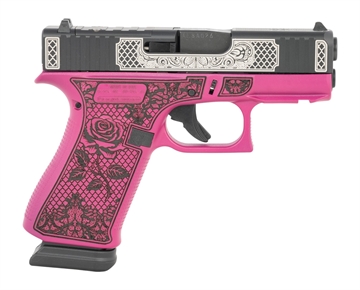 Picture of Glock UX4350204NR15ORGLBC G43X 9mm Luger 15+1 3.41" Steel Serrated Slide Ambidextrous