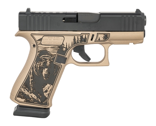 Picture of Glock UX4350204NR15ORKODK G43X 9mm Luger 15+1 3.41" Steel Serrated Slide Ambidextrous