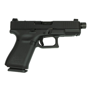 Picture of Glock V-Series Model 19 Black Cerakote Handgun 9mm Luger 15rd Magazines (3) 4.6" Threaded Barrel Black Austria Made PV1950203 MODBLKTB