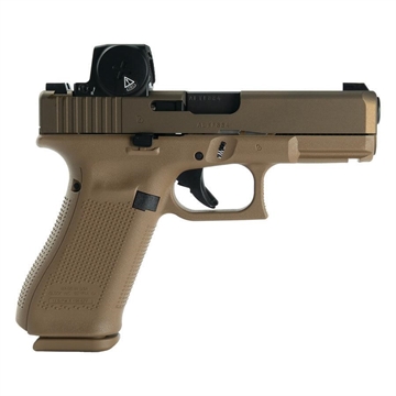 Picture of Glock V-Series Model 19 Handgun 9mm Luger 15rd Magazines (3) 4.02" Barrel FDE Vortex Defender US Made UV1950703X MODDFEND