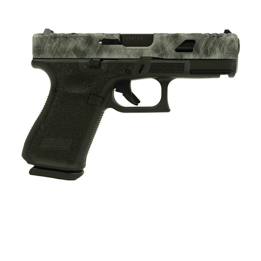 Picture of Glock V-Series Model 19 Marble Cerakote Handgun 9mm Luger 15rd Magazines (3) 4.02" Barrel LSR Stipple Austria PV1950203 MODMARBLE