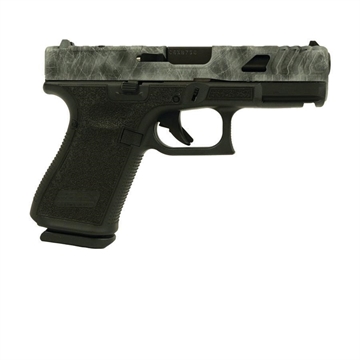 Picture of Glock V-Series Model 19 Marble Cerakote Handgun 9mm Luger 15rd Magazines (3) 4.02" Barrel LSR Stipple USA Made UV1950203 MODMARBLE
