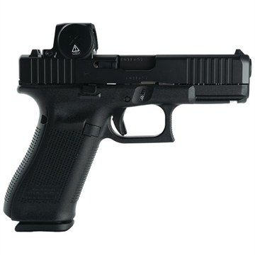 Picture of Glock V-Series Optic Ready Model 45 Handgun 9mm Luger 17rd Magazines(3) 3.7" Barrel Black Cerakote Vortex Defender Optic Austria PV4550203 MODDFEND