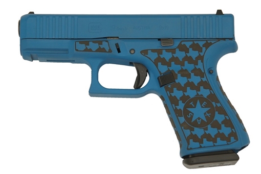 Picture of GLOCK G5 TX BLUE STIPPLE 9MM PA195S203TXS