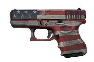 Picture of GLOCK*26 GEN3 9MM USA FLAG 10 PI2650204USA