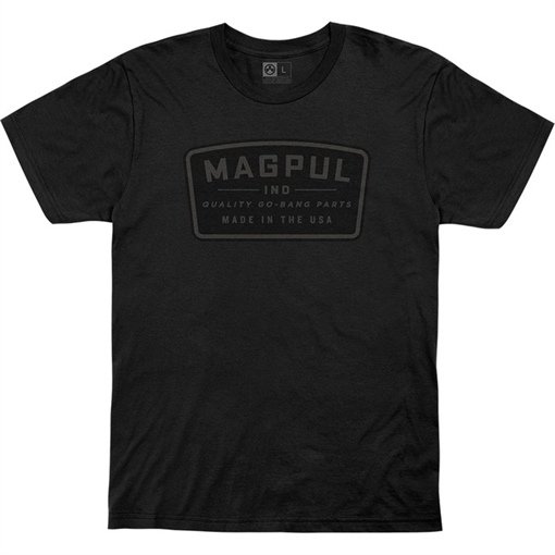 Picture of Magpul GO BANG PARTS COTTON T-SHIRT X-LARGE BLACK MAG1111-001-XL