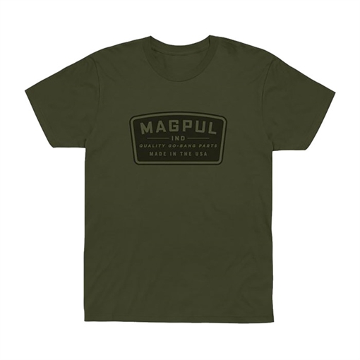 Picture of Magpul GO BANG PARTS COTTON T-SHIRT OLIVE DRAB LG MAG1111-316-L