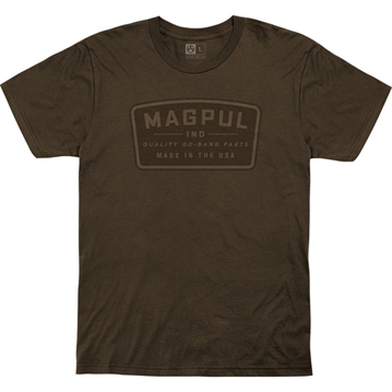 Picture of Magpul GO BANG PARTS COTTON T-SHIRT BROWN SMALL MAG1111-200-S