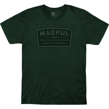 Picture of Magpul GO BANG PARTS COTTON T-SHIRT FOREST GREEN SMALL MAG1111-301-S