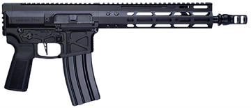 Picture of Global Ordnance Monolith, Semi-automatic Pistol, 556NATO, 12.5" Barrel, 1/7 Twist, KeyMo Muzzle Device, Matte Finish, Black, B5 Systems Grip, 1913 Rail End Plate, Manual Safety, Ambidextrous Controls, 30 Rounds, 1 Magazine 197892003230
