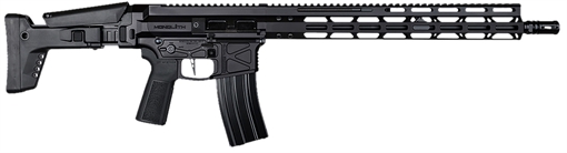 Picture of Global Ordnance Monolith, Semi-automatic Rifle, 556NATO, 16" Barrel, 1/7 Twist, A2 Flash Hider, Matte Finish, Black, B5 Systems Grip, Flat Faced AR-15 Trigger, Ambidextrous Controls, 30 Rounds, 1 Magazine 197892003223