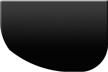 Picture of GOD'A GRIP CHEEK PAD THIN FOR RAISE SIDED STOCKS RH BLACK SLCPRH