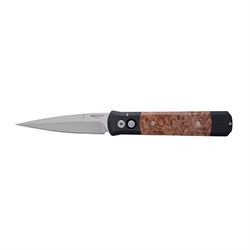 Picture of GODFATHER SAT/PL BURL WOOD 906