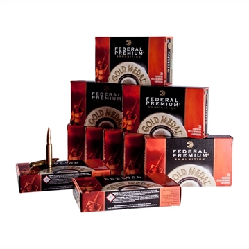 Picture of GOLD MEDAL MATCH AMMO 223 REMINGTON 69GR HPBT 105002612 -