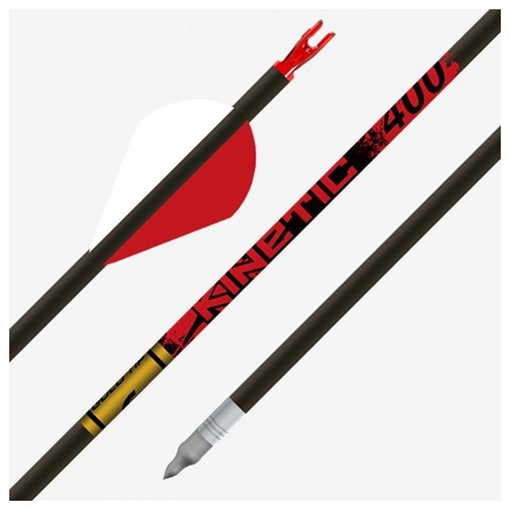 Picture of Gold Tip Gold Tip Kinetic Arrows 340 Raptor Vanes 6 pk. KIN340A26