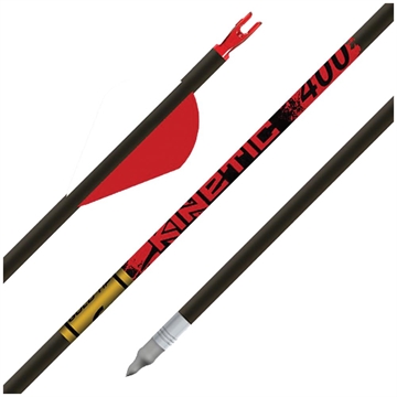 Picture of Gold Tip Gold Tip Kinetic Arrows 400 Raptor Vanes 6 pk. KIN400A26