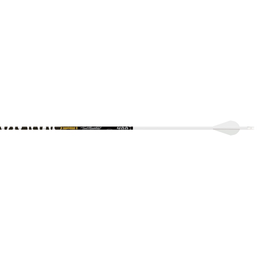 Picture of Gold Tip Gold Tip Ted Nugent Arrows White 400 Raptor Vanes 6 pk. TNWH400A26