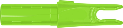 Picture of GOLD TIP NOCK GT SERIES .246" 12.2 GR FLORECENT GREEN 12PK NOCK243FG12