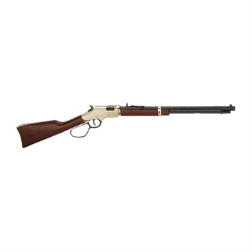 Picture of Henry Golden Boy Large Loop 22 WMR Caliber with 12+1 Capacity, 20.50" Blued Barrel, Brasslite Metal Finish & American Walnut Stock Right Hand (Full Size) H004ML
