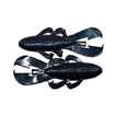 Picture of GOOGAN BAITS, LLC BUG 4" BLACK BLUE FLAKE 7CT GBB-BLB