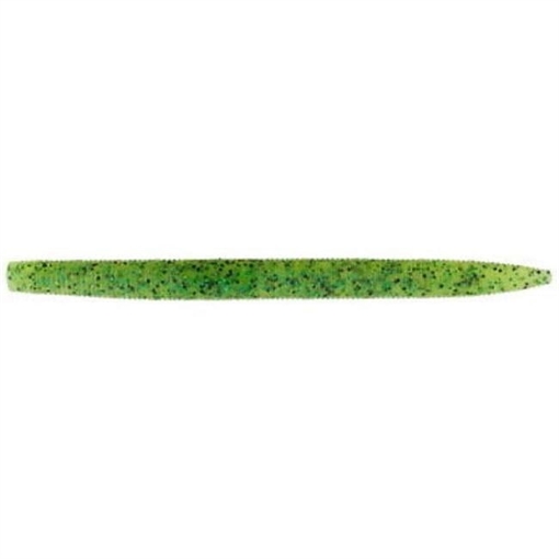 Picture of GOOGAN BAITS, LLC LOG 4" CHARTREUSE PEPPER W/ GREEN FLECK 9CT GLL-4-CPG