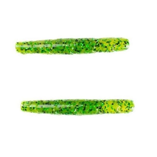Picture of GOOGAN BAITS, LLC NED CHARTREUSE PEPPER W/ GREEN FLECK 8CT GRN-CPG
