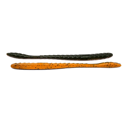 Picture of GOOGAN BAITS, LLC SHAKE WORM 6.5" ALABAMA CRAW 9CT GSS-ALA