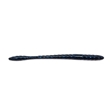 Picture of GOOGAN BAITS, LLC SHAKE WORM 6.5" BLACK BLUE FLAKE 9CT GSS-BLB
