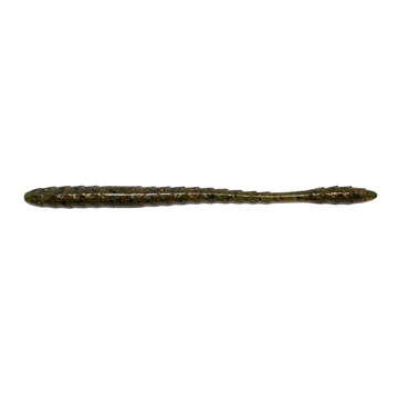 Picture of GOOGAN BAITS, LLC SHAKE WORM 6.5" WATERMELON RED 9CT GSS-WMR